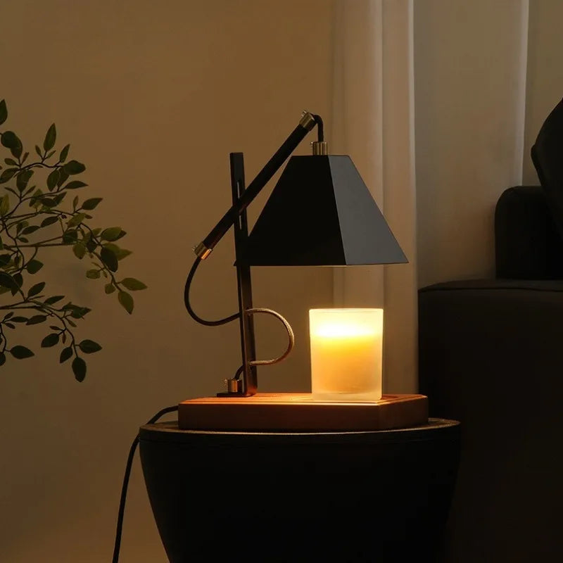 Bedhead Warm Light Aromatherapy Wax Melting Lamp Creative Industrial American Aroma Expanding Atmosphere Small Desk Lamp