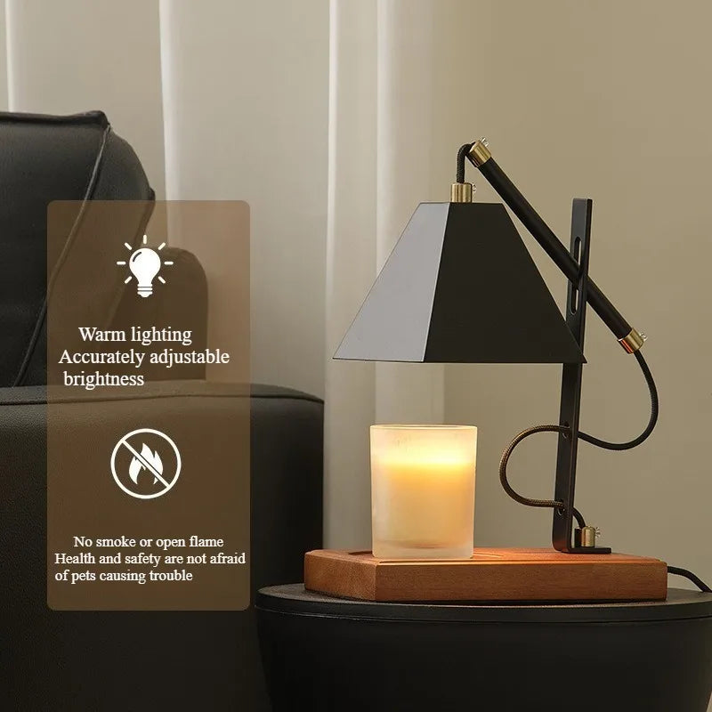 Bedhead Warm Light Aromatherapy Wax Melting Lamp Creative Industrial American Aroma Expanding Atmosphere Small Desk Lamp
