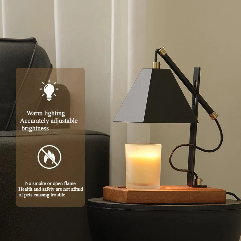 Bedhead Warm Light Aromatherapy Wax Melting Lamp Creative Industrial American Aroma Expanding Atmosphere Small Desk Lamp